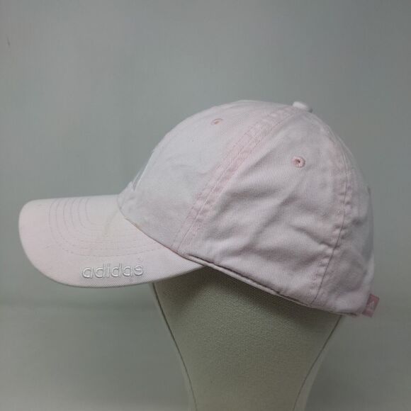 Adidas Women's Slideback Hat Pink Size OSFA Embroidered Logo - Picture 3 of 10